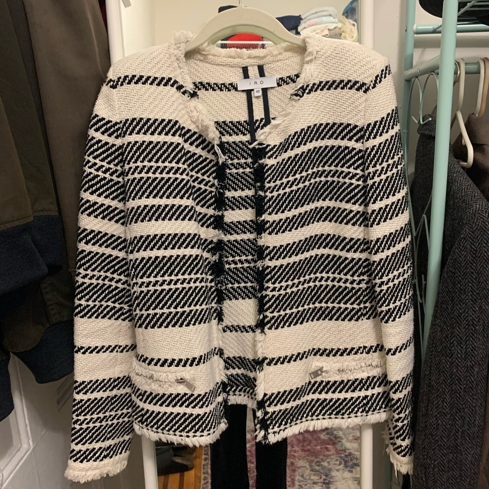 Iro sweater blazer